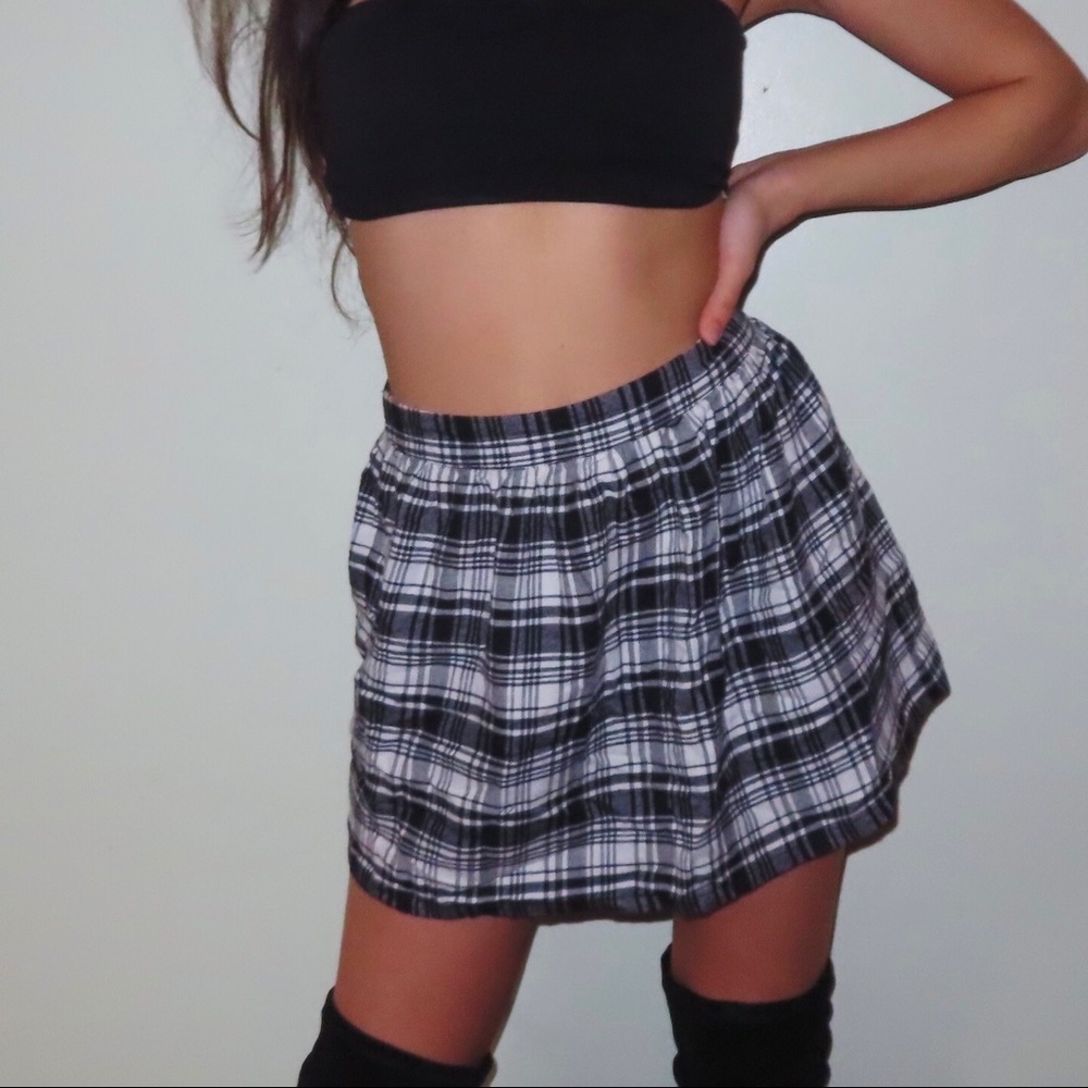 Plaid Skirt